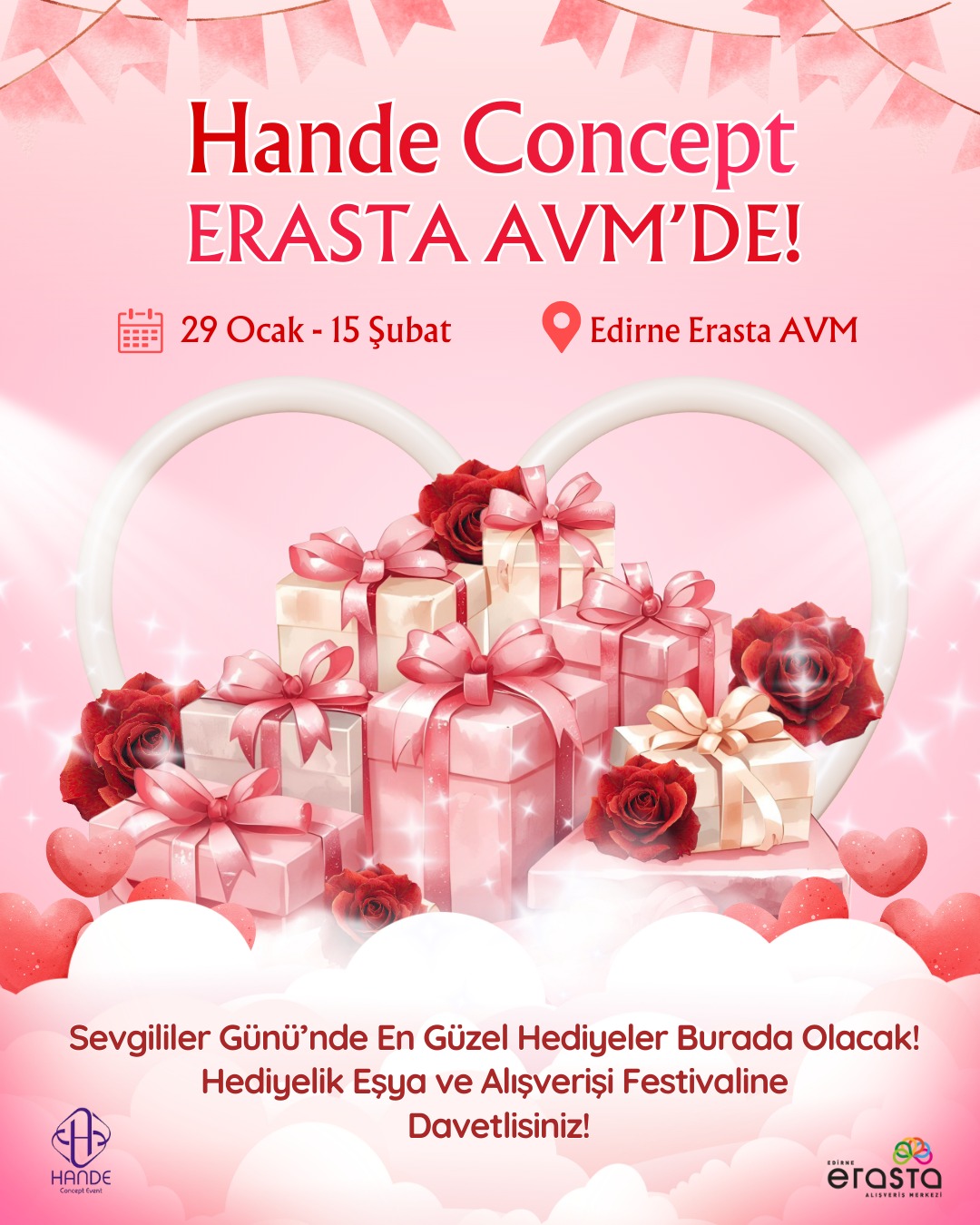 HANDE CONCEPT YENİDEN ERASTA AVM’DE! ❤