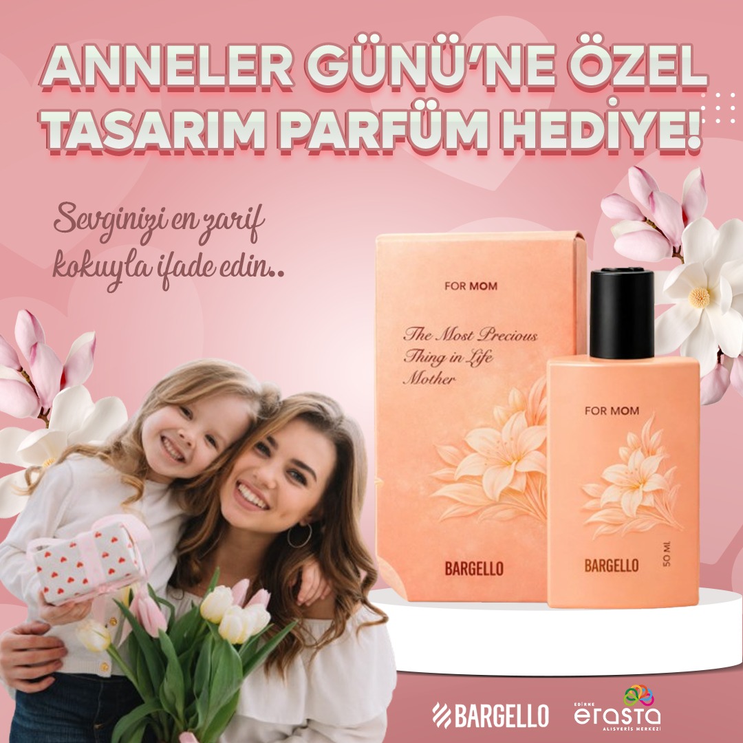 💐 Anneler Günü’ne Özel Tasarım Parfüm Hediye!  💐